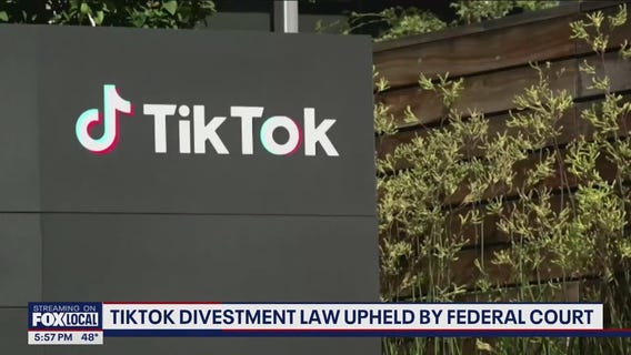 TikTok divestment law upheld by federal court