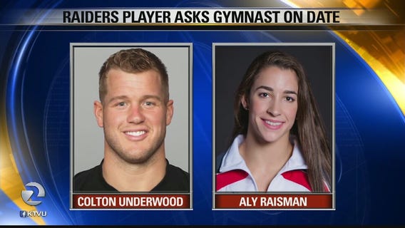 Raiders player flirts with US Olympian
