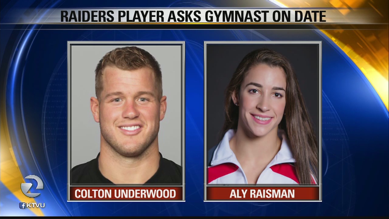 Raiders player flirts with US Olympian