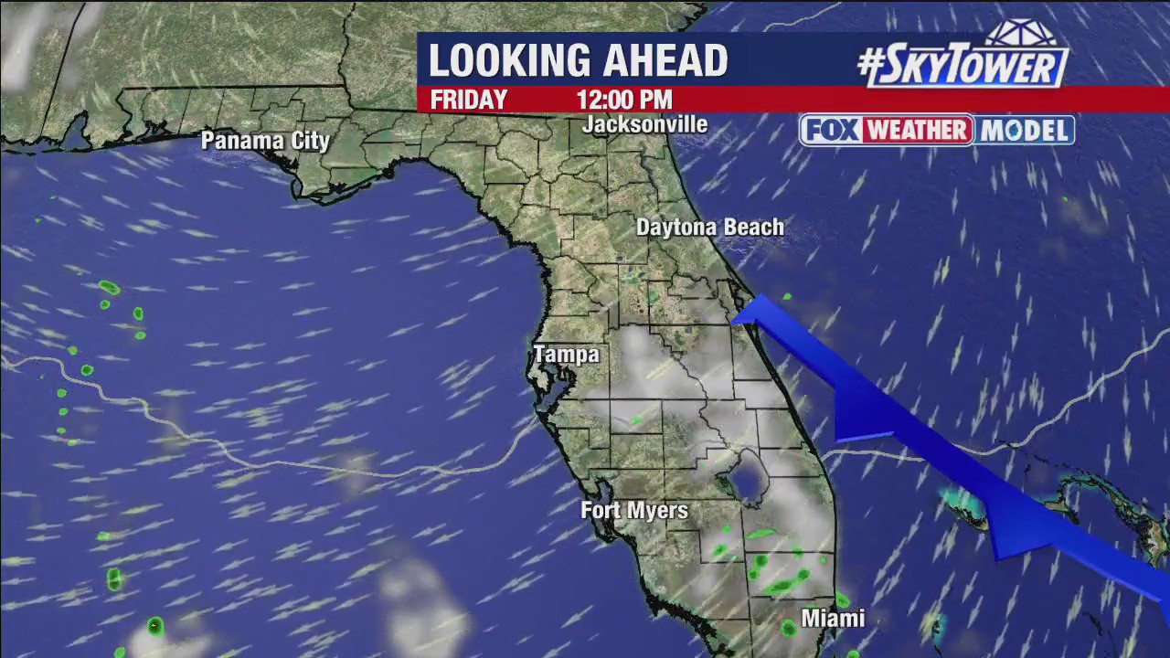Tampa Weather | Dry air on the way