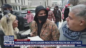Proud Boys leader charged with conspiracy in Capitol riot