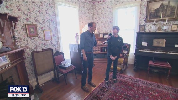 Inside the (supposedly) haunted May-Stringer House
