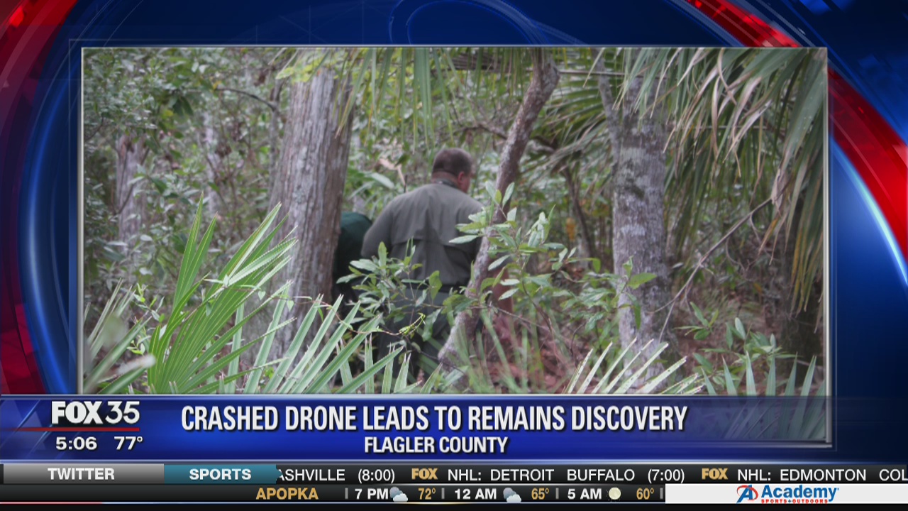 Drone crash leads to discovery of body | FOX 51 Gainesville