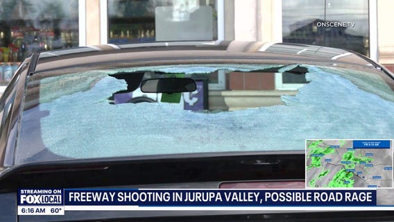 Possible road rage shooting in Jurupa Valley