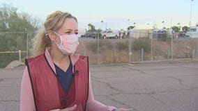 AZDHS Director Dr. Cara Christ speaks on opening of COVID-19 vaccination site at Phoenix Municipal Stadium