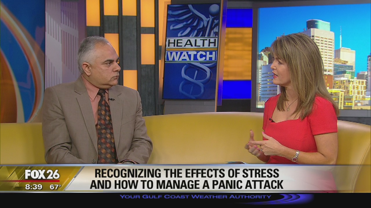 Recognizing effects of stress & how to manage a panic attack