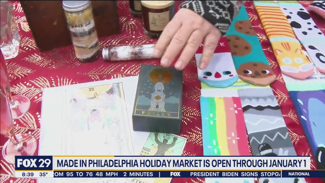Made in Philadelphia Holiday Market showcases unique products from local vendors