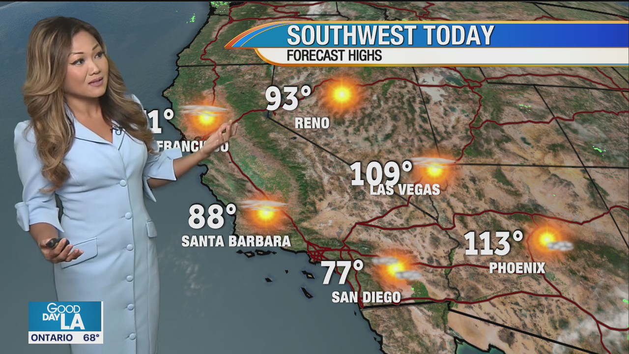 Weather Forecast for Monday, August 3