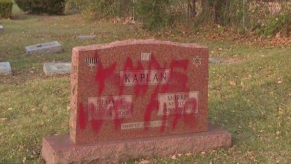 'Kanye was rite': Jewish cemetery vandalized with swastikas in suburbs