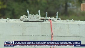 Some concrete workers to return to work