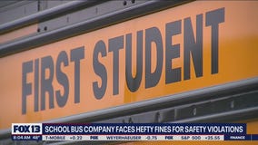 School bus company faces hefty fines for safety violations