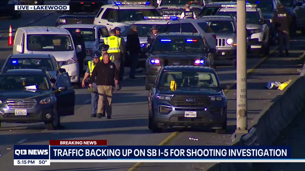 Shooting on I-5
