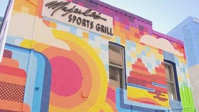 Beautiful downtown mural pays homage to city of Phoenix and is in memory of Hans Hughes