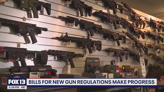 Bills for new gun regulations in WA make progress