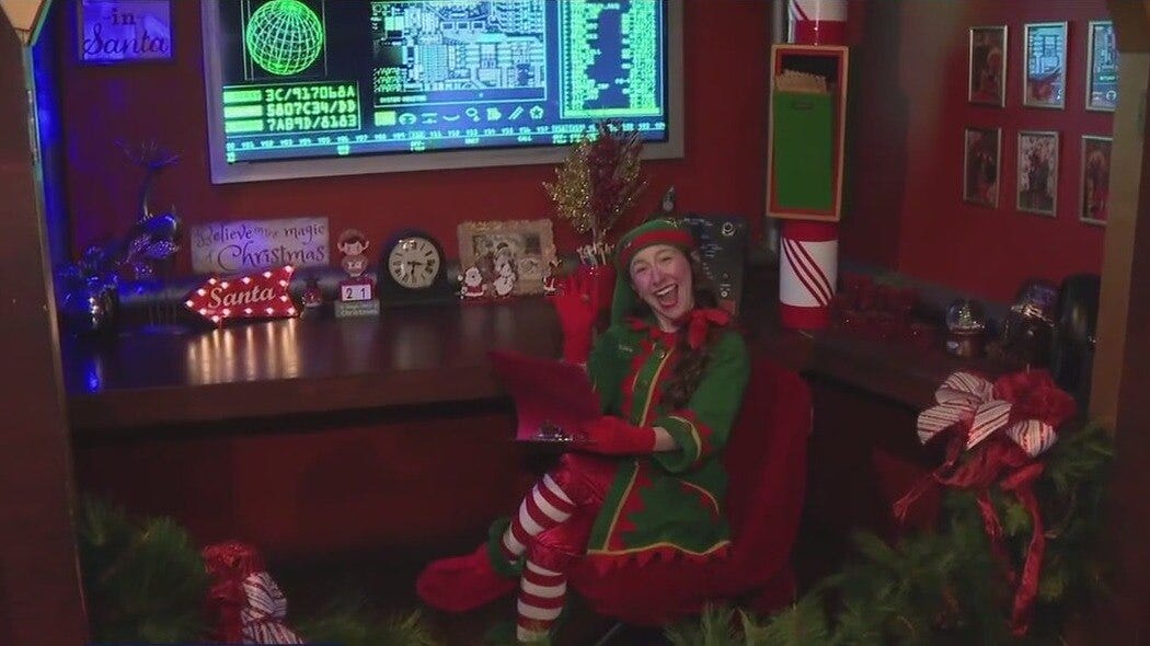 Christmas Town at Busch Gardens on Charley's World