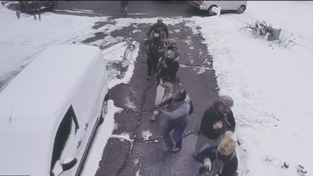 Caught on camera: Federal agents raid Burnsville home