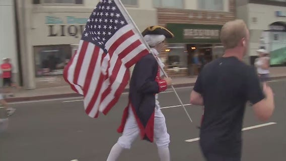 Annual 4th of July parade today in Huntington Beach