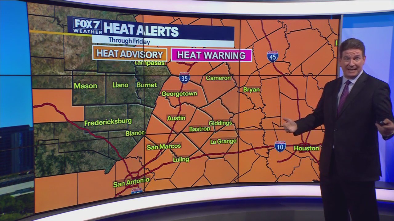 Austin weather: August in June