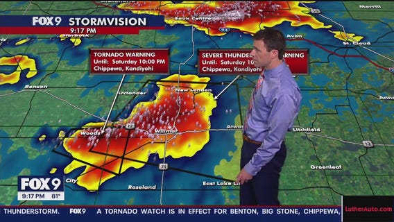 Tornadoes reported in MN: 9 p.m. update