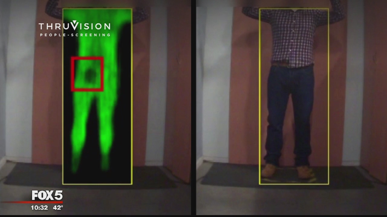 New body scanning camera aims to detect concealed guns and bombs through body heat