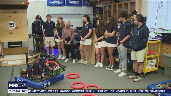 Springside Chestnut Hill Academy students take part in robotics program