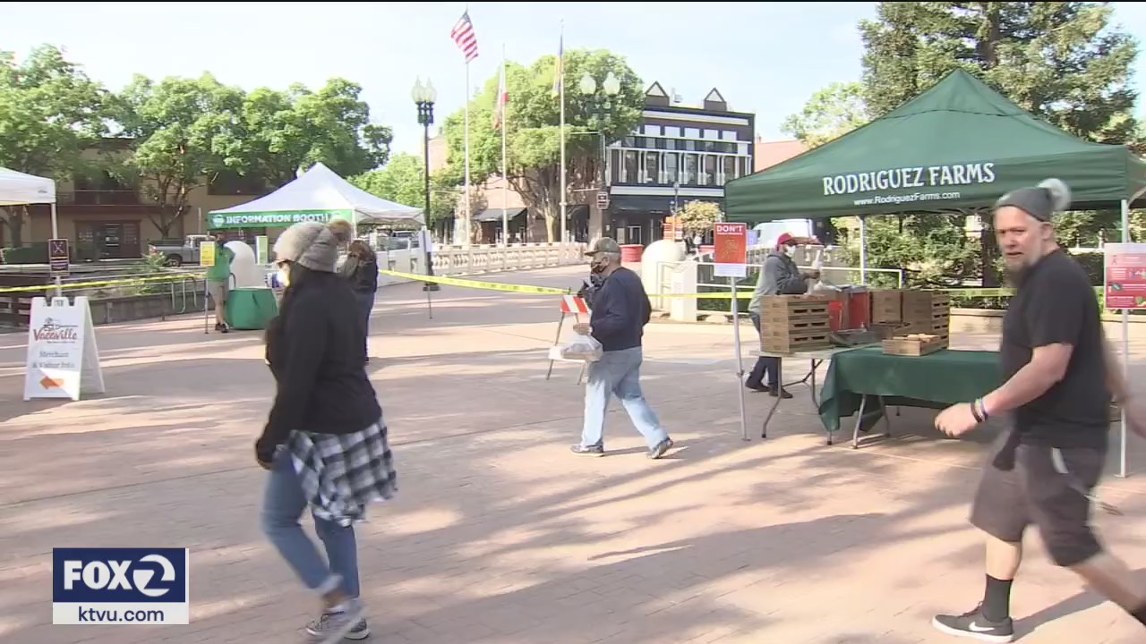 Vacaville farmers market reopens