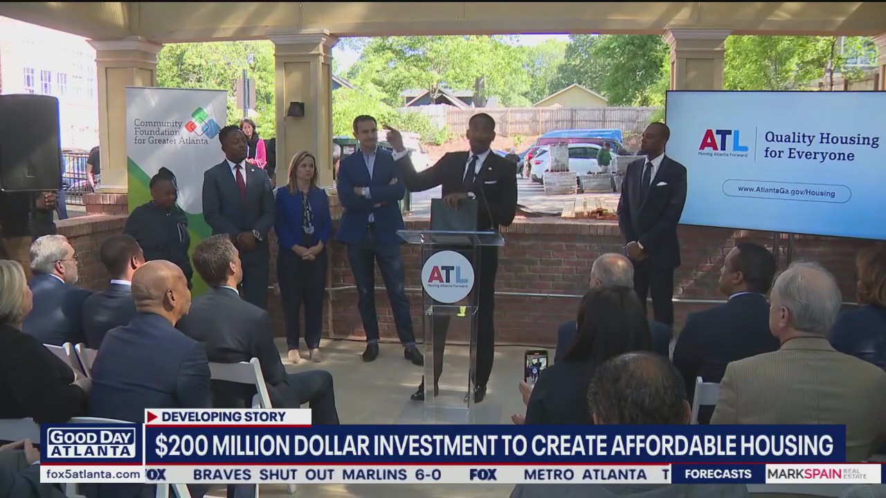 Atlanta announces push for affordable housing | FOX 5 Atlanta