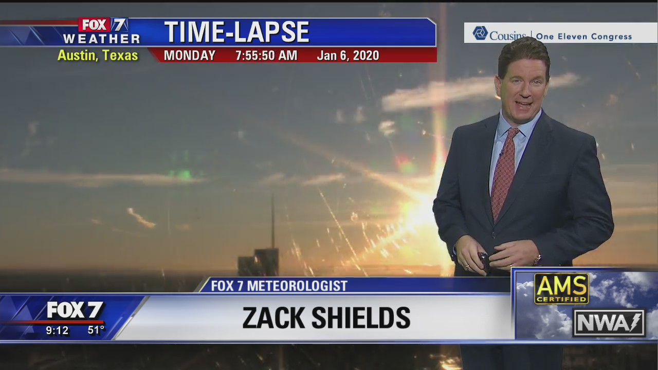 Morning weather forecast for January 6