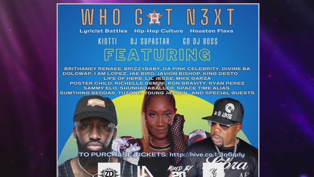 'Who Got N3xt?': Hip-hop talent showcase happening this weekend