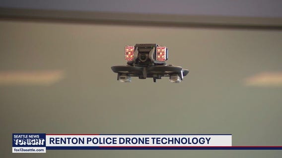 Renton, WA police use drone to help solve in-progress burglary