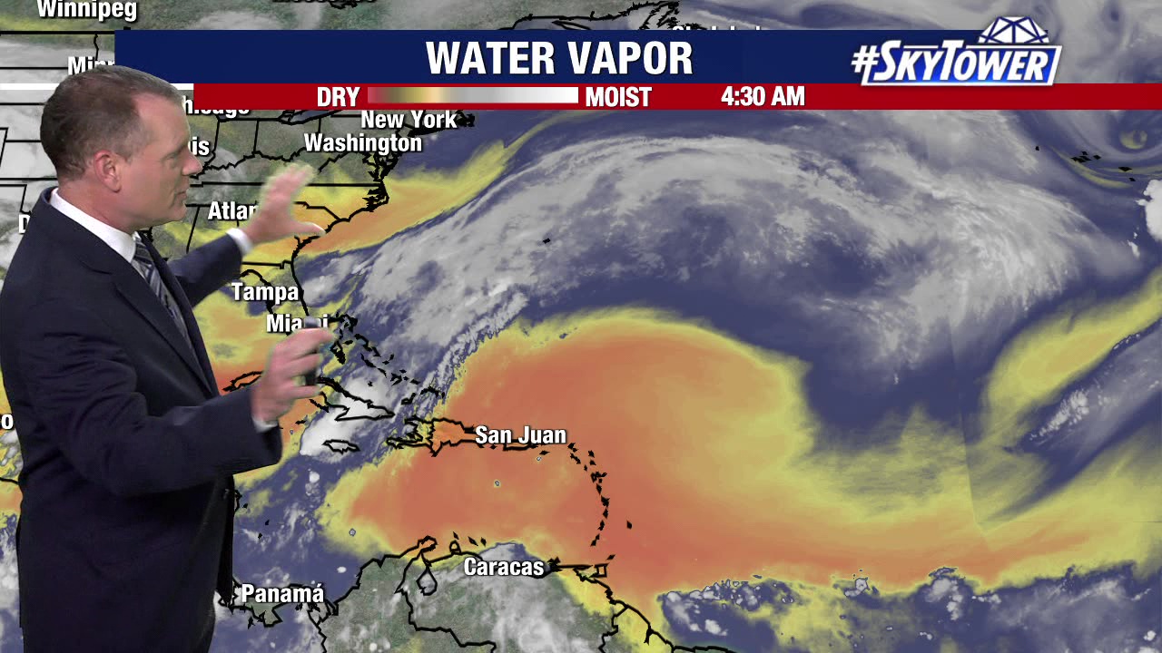 Tropical storms unlikely for the next few days