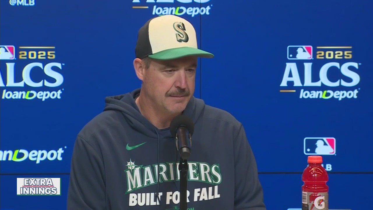 Mariners Manager Dan Wilson ahead of ALCS Game 2