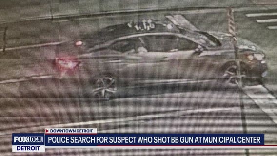 Detroit city building suffers 7 broken windows after pellet gun drive-by