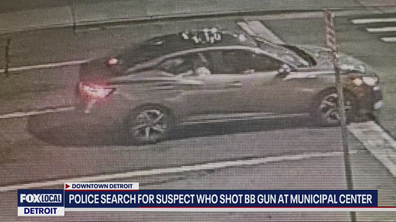 Detroit city building suffers 7 broken windows after pellet gun drive-by