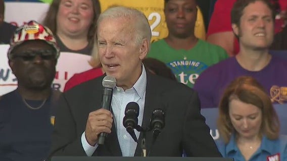 President Biden Milwaukee Labor Day speech; GOP's Tim Michels rebuts
