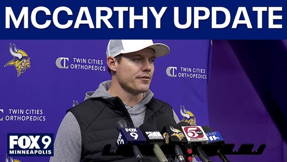 J.J. McCarthy suffered hairline fracture in throwing hand