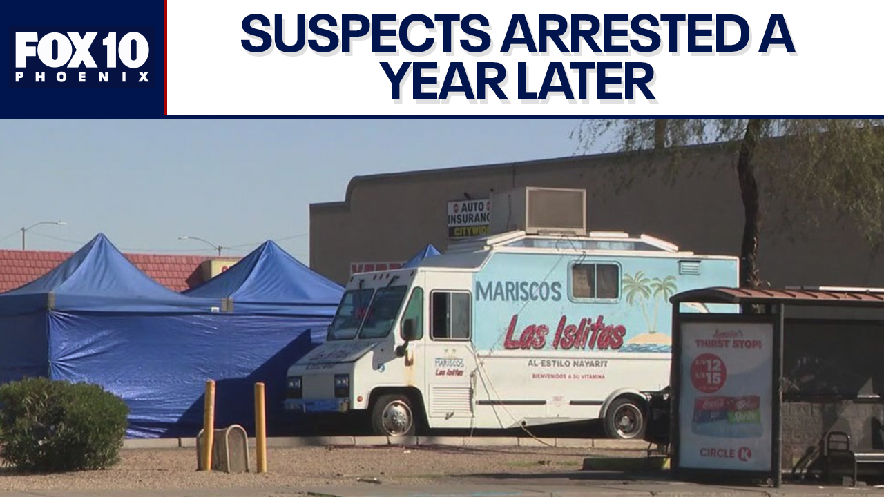 3 arrested for murder of Phoenix food truck vendor, PD says