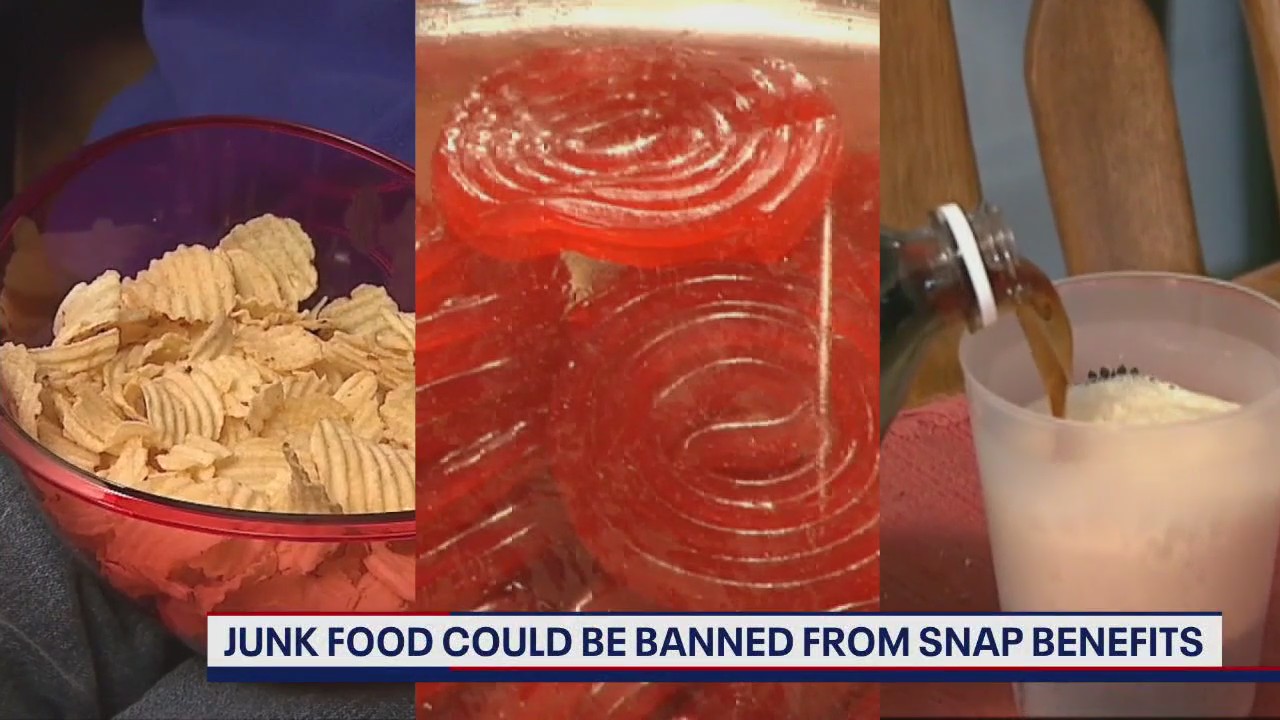 Junk food could be banned from SNAP benefits