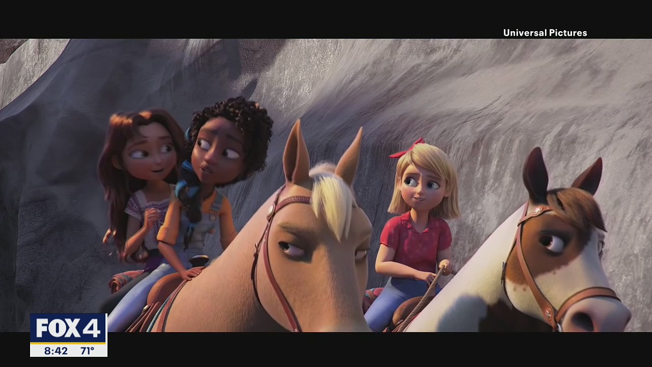 2 young North Texas actresses star in new animated film Spirit Untamed