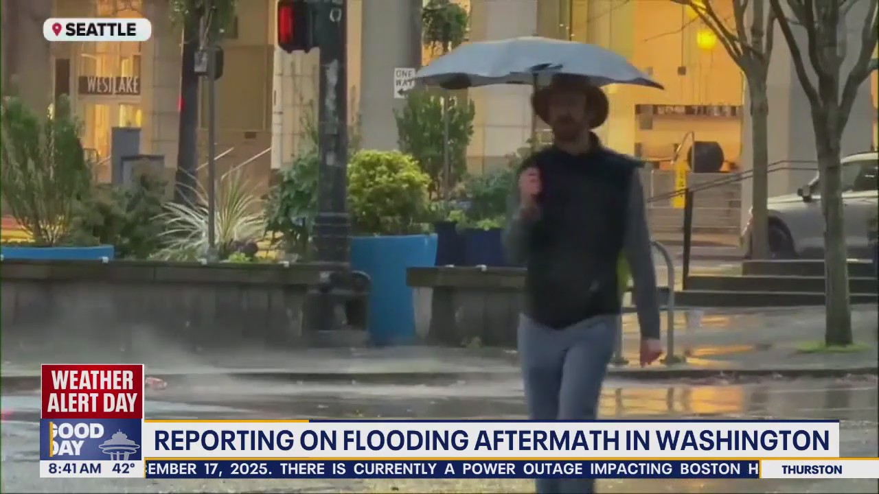 National FOX reporters arrive in WA to cover historic flooding