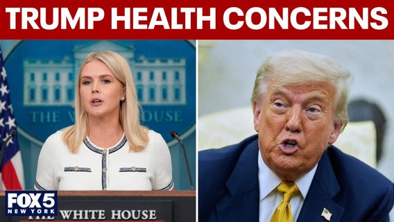 Trump diagnosed with chronic venous insufficiency