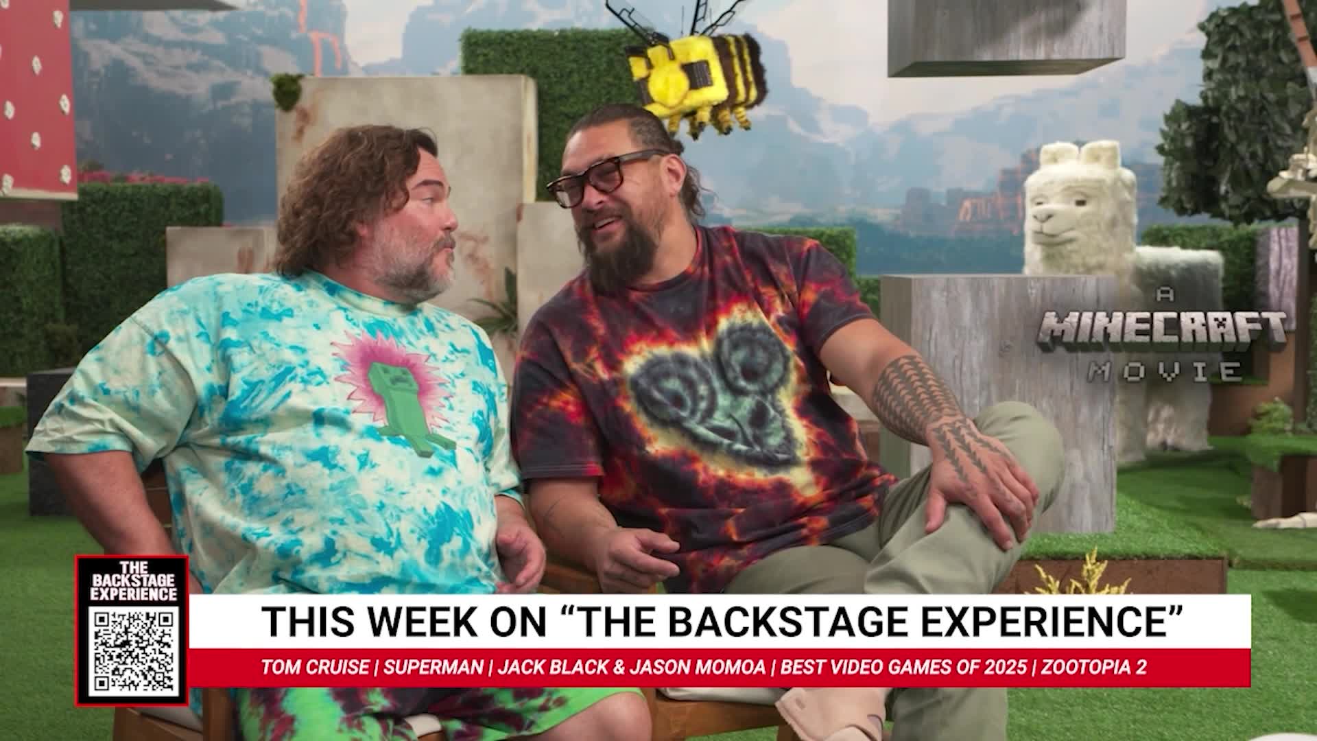 The Backstage Experience with Tom Cruise, Superman, Jack Black & Jason Momoa