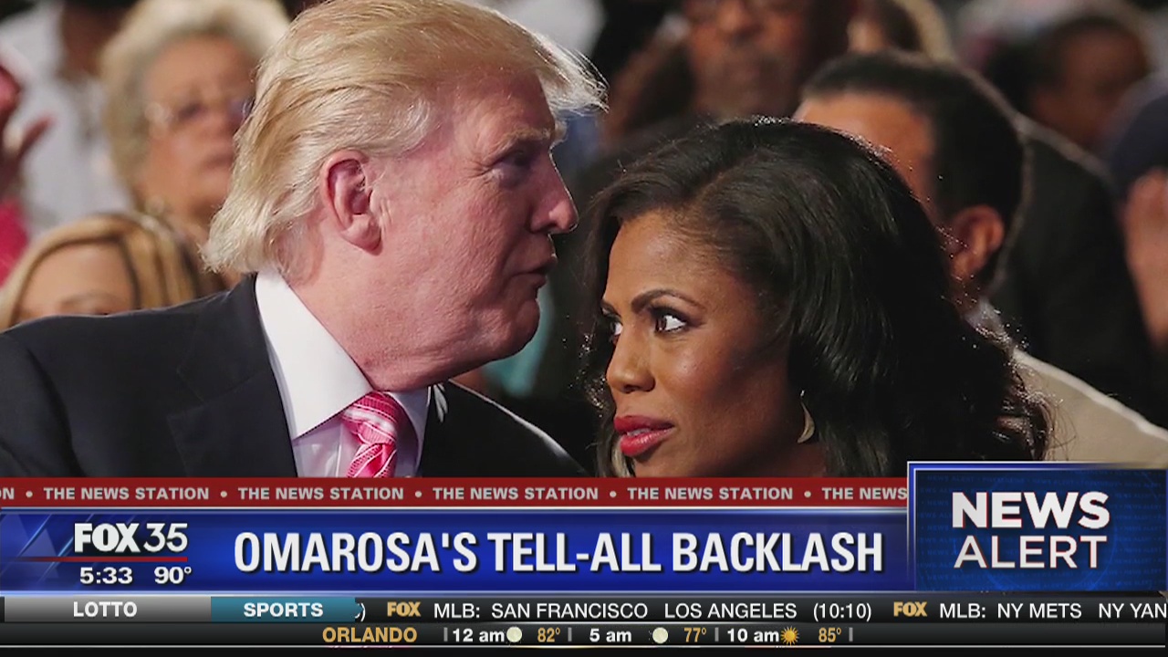 Trump fires back at Omarosa