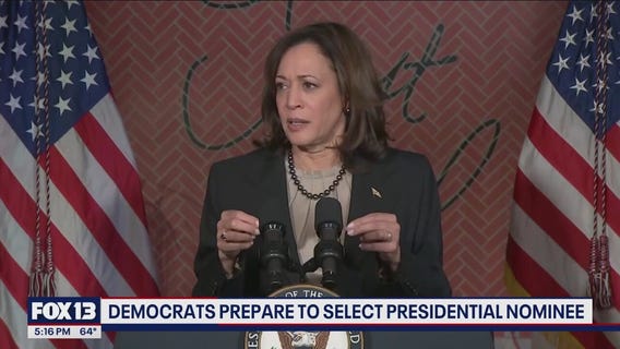 Democrats prepare to select presidential nominee