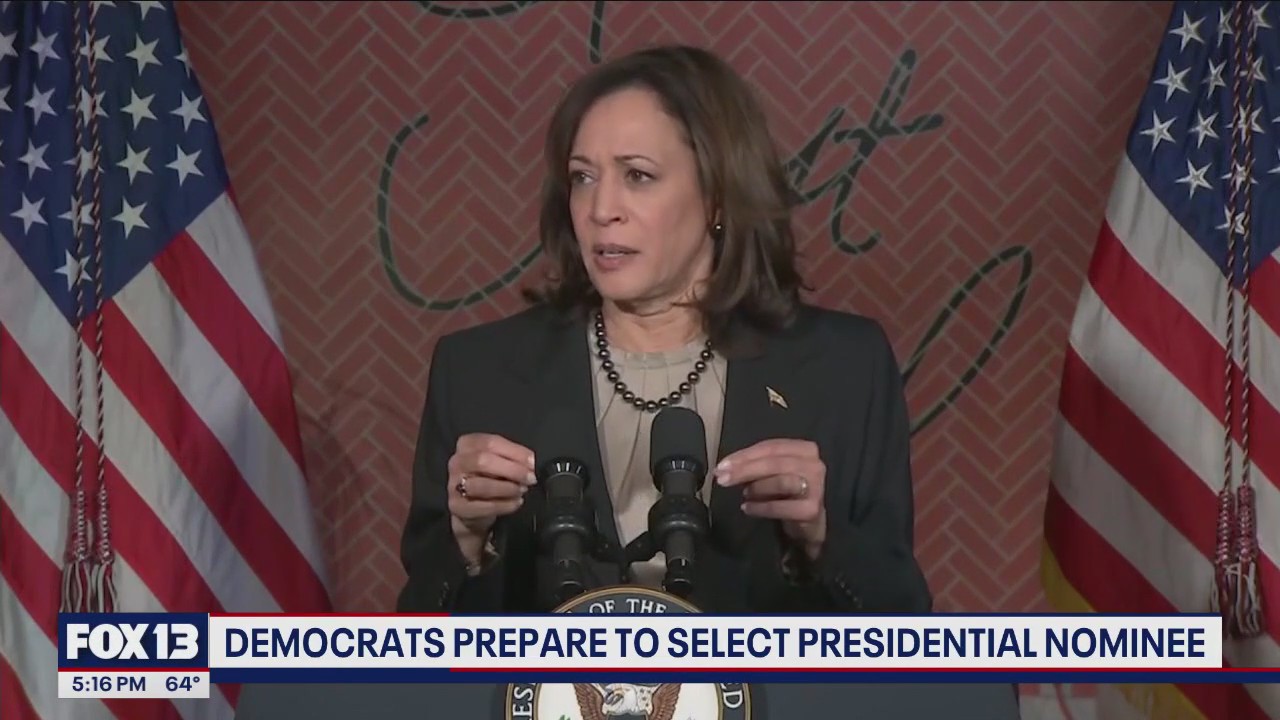 Democrats prepare to select presidential nominee