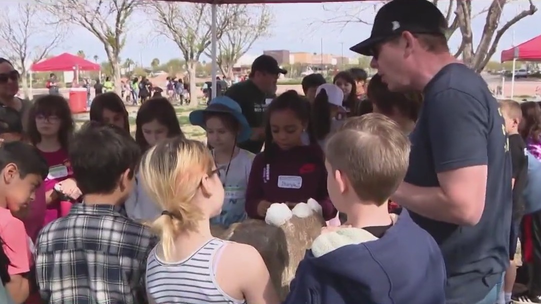 Gilbert school district holds 'water festival' to teach students about conserving water
