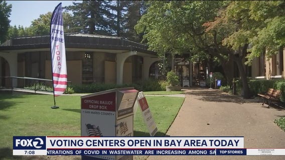 Voting centers opening around Bay Area