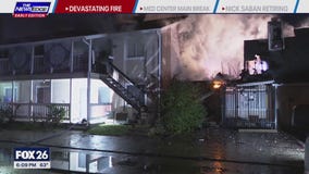 Apartment caught on fire leaving several units damage