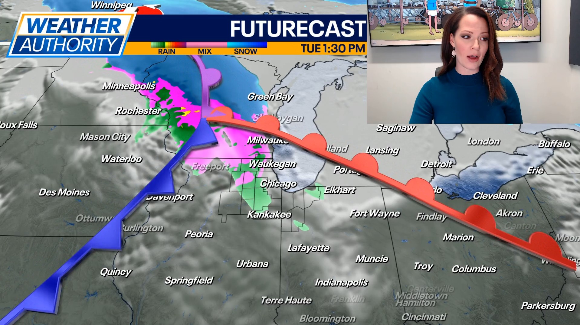 Chicago weather: A midweek warmup is coming to Chicagoland before another Arctic chill this weekend