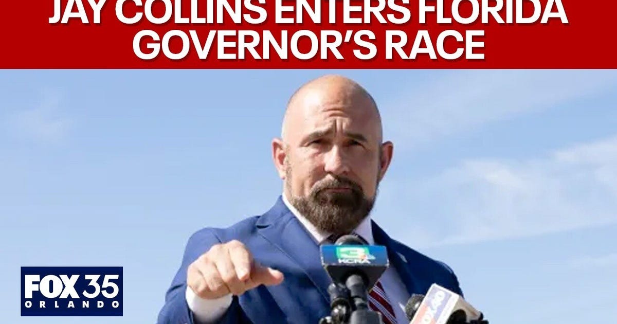 Jay Collins enters 2026 Florida Governor's race